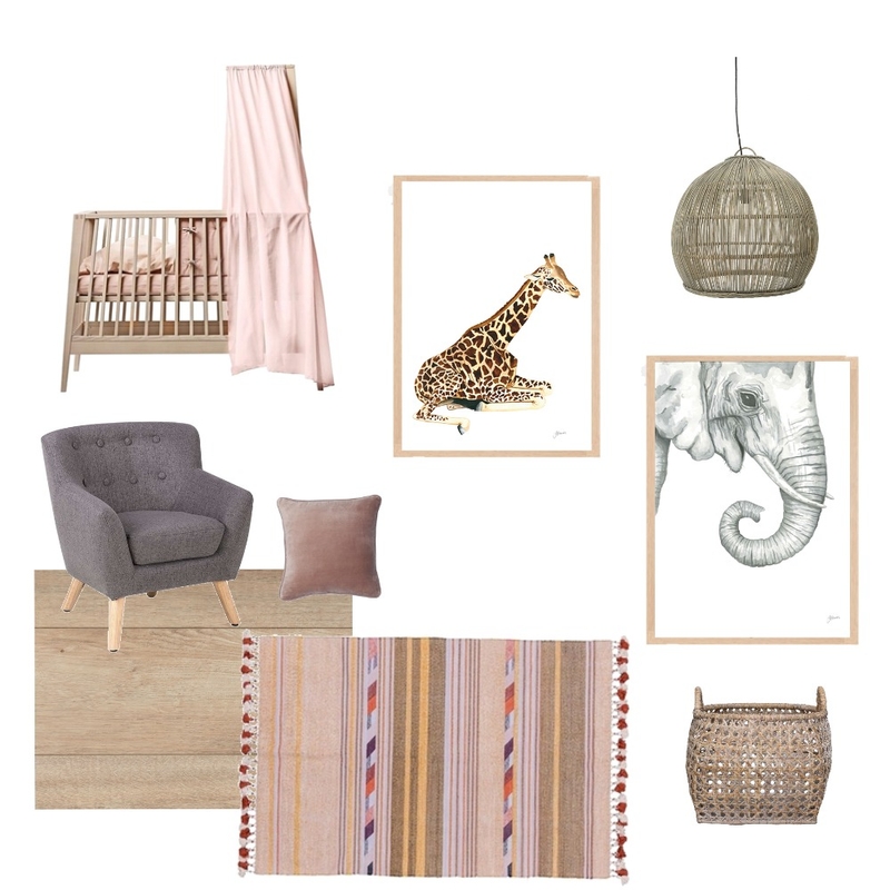 Childs Nursery Mood Board by Essence Home Styling on Style Sourcebook