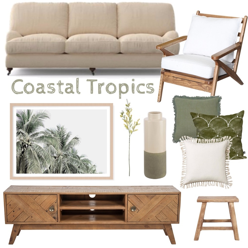 Coastal Tropics Mood Board by __tashlee on Style Sourcebook