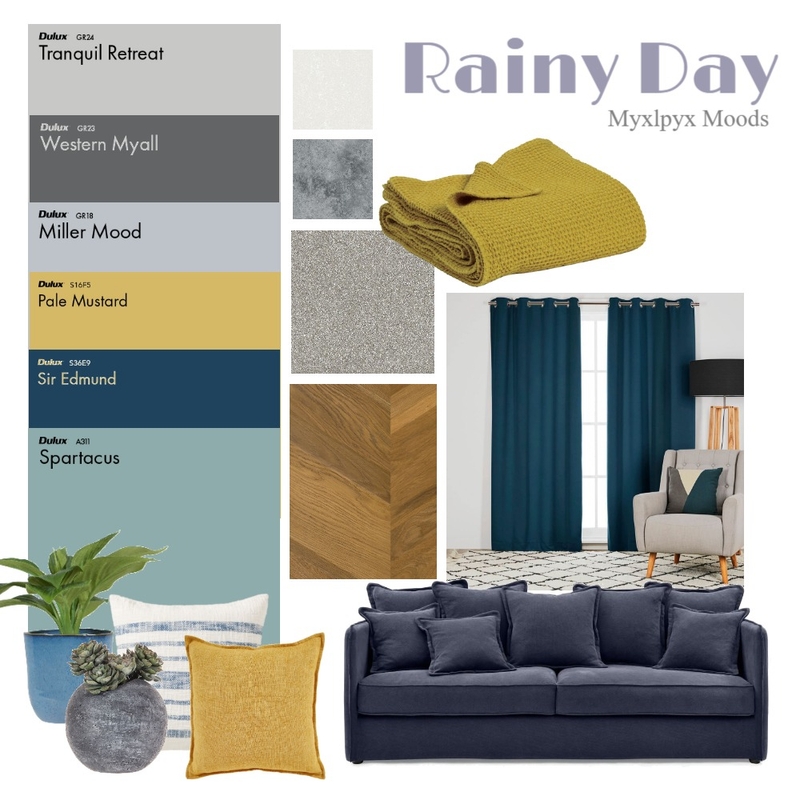 Rainy Day Mood Board by Shardoolsen on Style Sourcebook