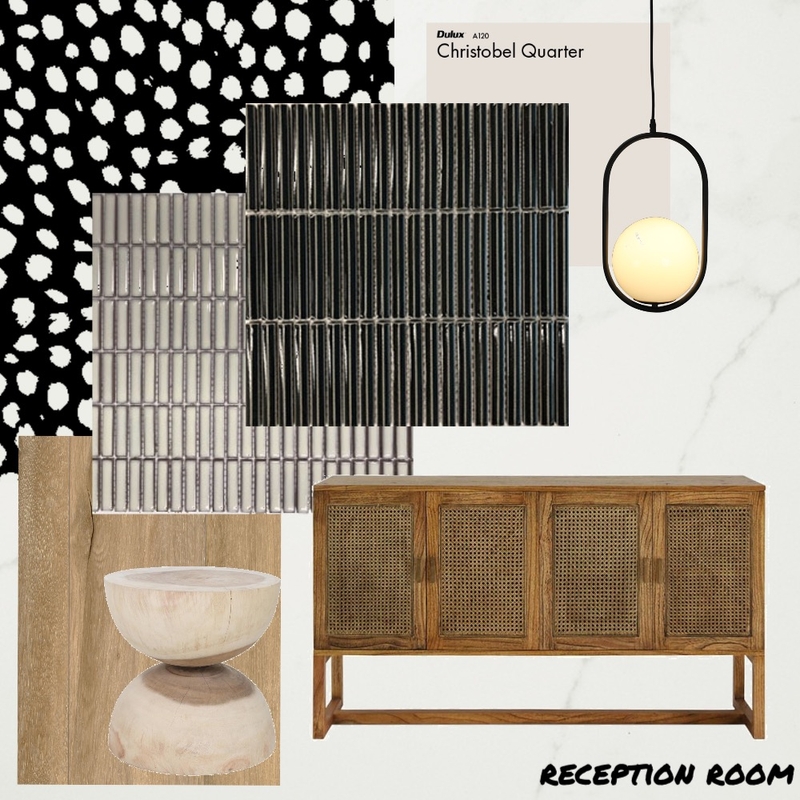 Reception Room Mood Board by AinaCurated on Style Sourcebook