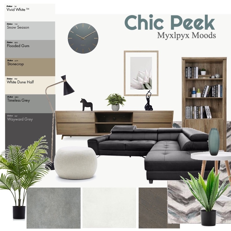 Chic Peek! Mood Board by myxlpyxdesign on Style Sourcebook