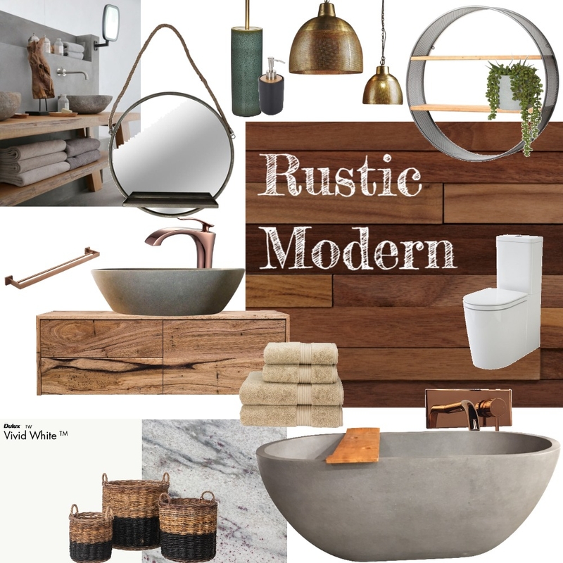 rustic modern Mood Board by ambeeprib23 on Style Sourcebook