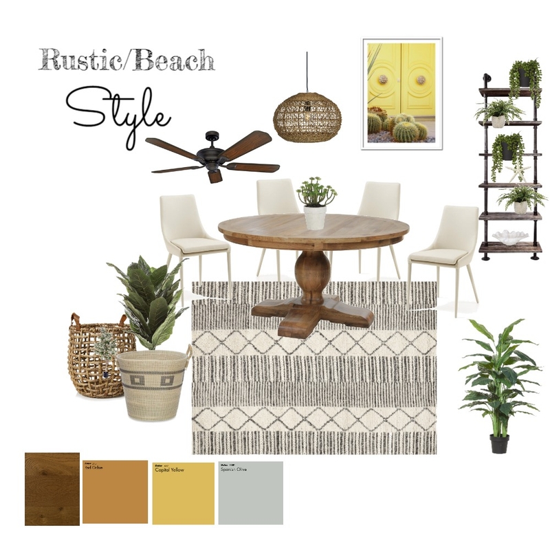 Rustic/Beach Style Mood Board by Wilson on Style Sourcebook