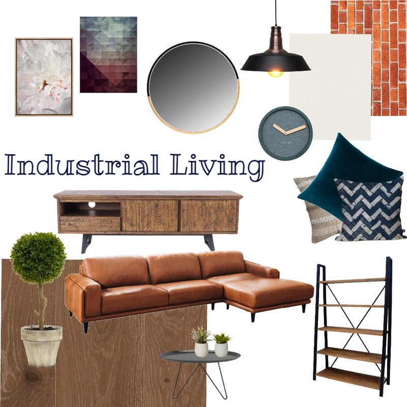 industrial living Mood Board by DadaDesign on Style Sourcebook