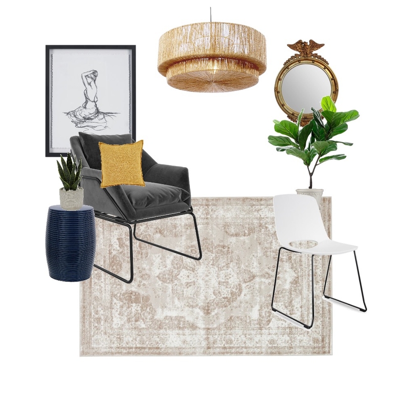 Office- Grey Chair Mood Board by DecorandMoreDesigns on Style Sourcebook