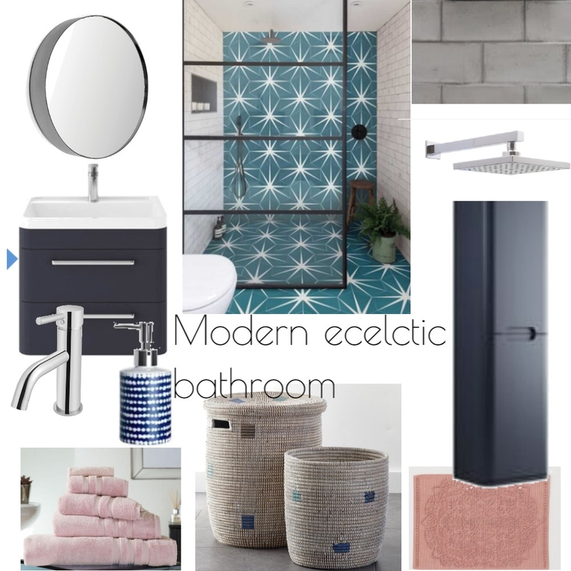 Modern eclectic bathroom Mood Board by Aoifek on Style Sourcebook