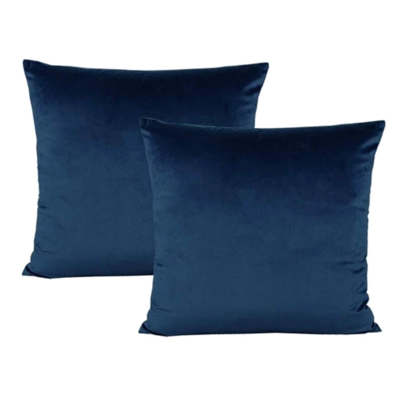 Blue Velvet Throw Pillow Covers Mood Board by accentpillowcasebaby on Style Sourcebook