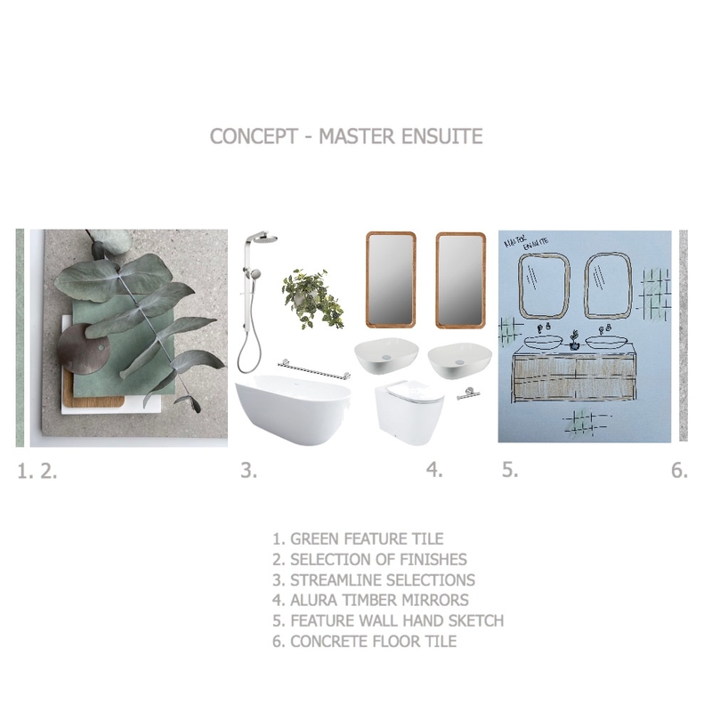 MASTER ENSUITE Mood Board by Emerald Pear  on Style Sourcebook