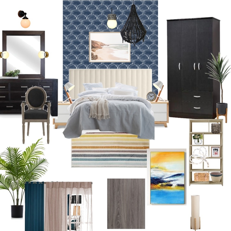dream flt big bedroom Mood Board by payel on Style Sourcebook