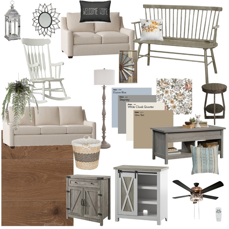 Country Living Space Mood Board by seniarene on Style Sourcebook