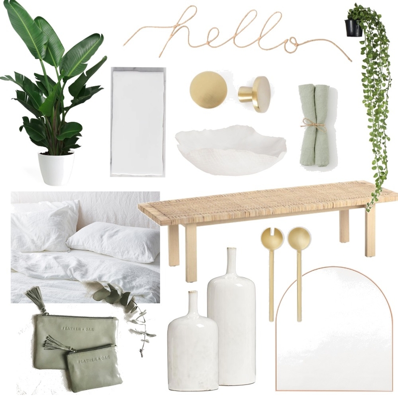 Neutrals + Gold Mood Board by Vienna Rose Interiors on Style Sourcebook