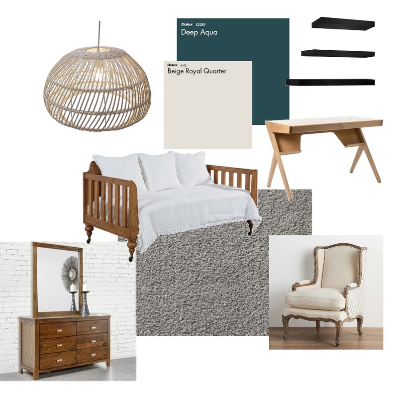 guest room/ study option 1 Mood Board by Scott on Style Sourcebook