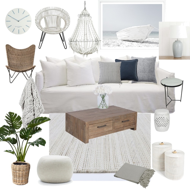 Coastal Calm living room Mood Board by KatieFed on Style Sourcebook