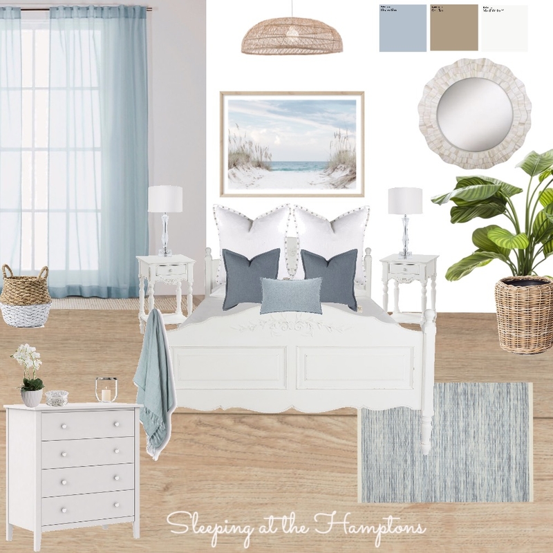 Sleeping at the Hamptons Mood Board by KarinaB on Style Sourcebook