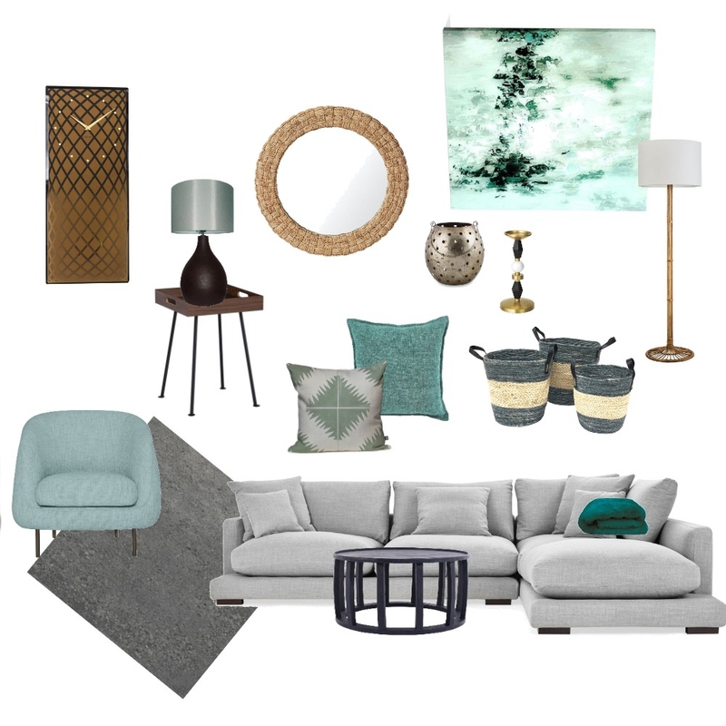 Pretty Living Room Mood Board by Karriking on Style Sourcebook