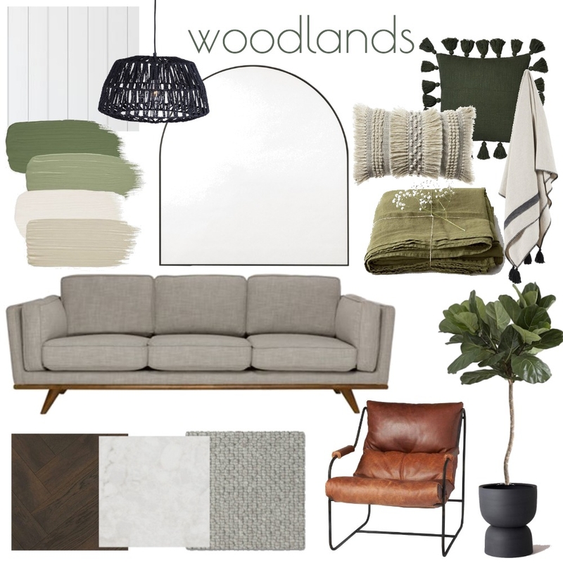 woodlands Mood Board by rachabs on Style Sourcebook