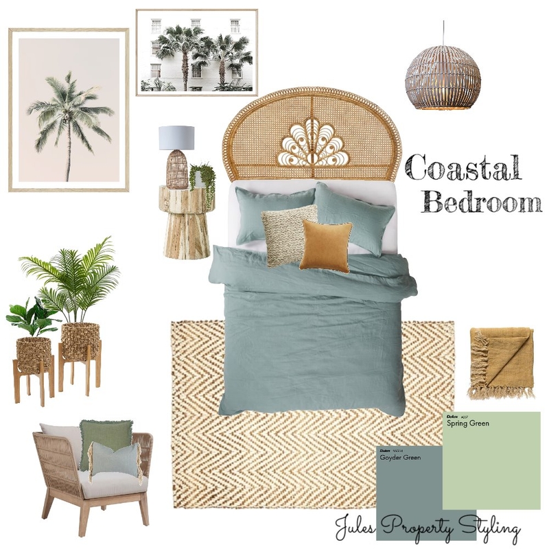 Coastal Bedroom Mood Board by Juliebeki on Style Sourcebook