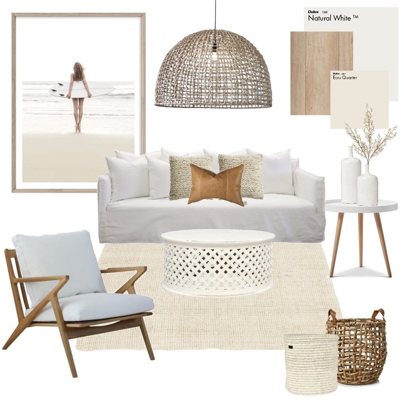 Neutral Living Mood Board by Vienna Rose Interiors on Style Sourcebook