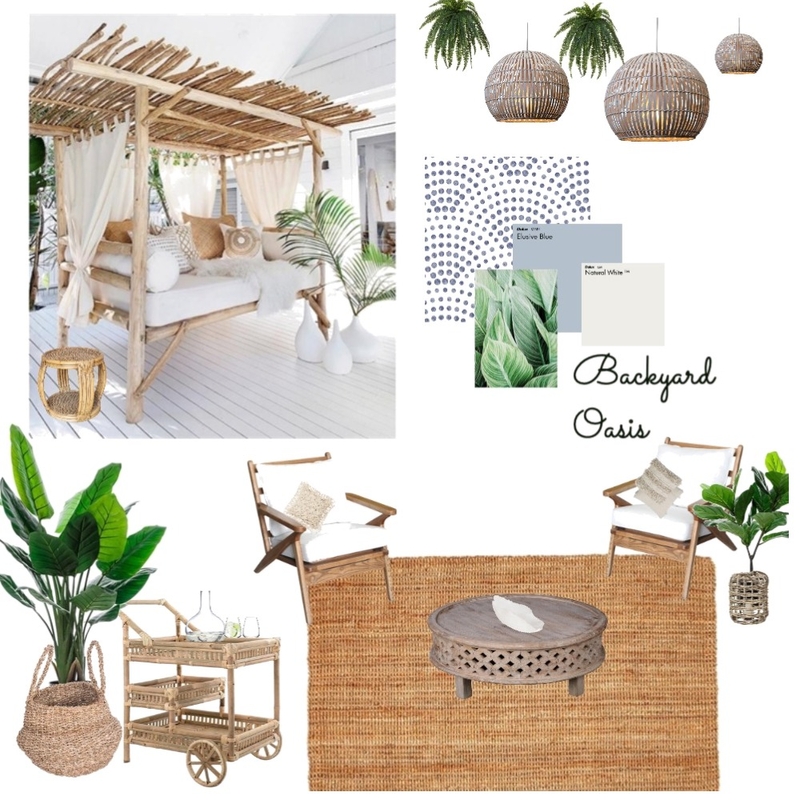 Backyard Oasis Mood Board by aaronrawlinson on Style Sourcebook