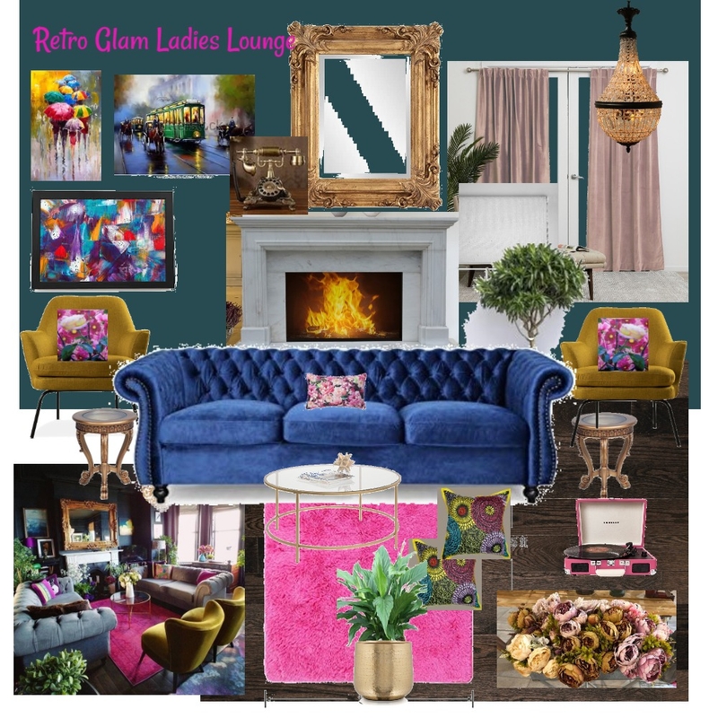 Retro Ladies Lounge 2020 Mood Board by EloiseWolvaardt on Style Sourcebook