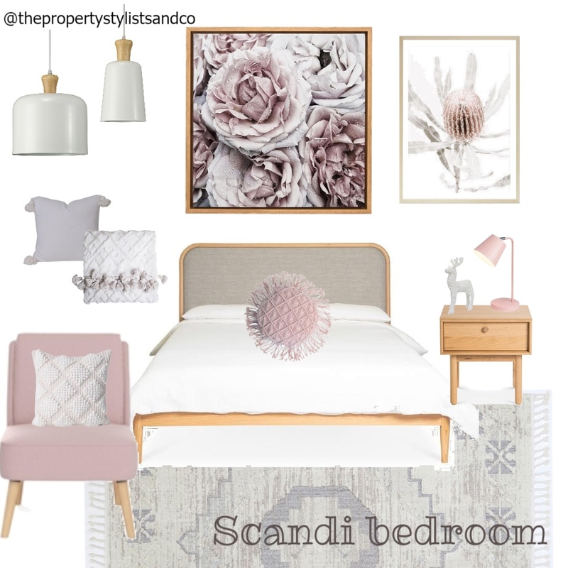 scandi bedroom Mood Board by The Property Stylists & Co on Style Sourcebook