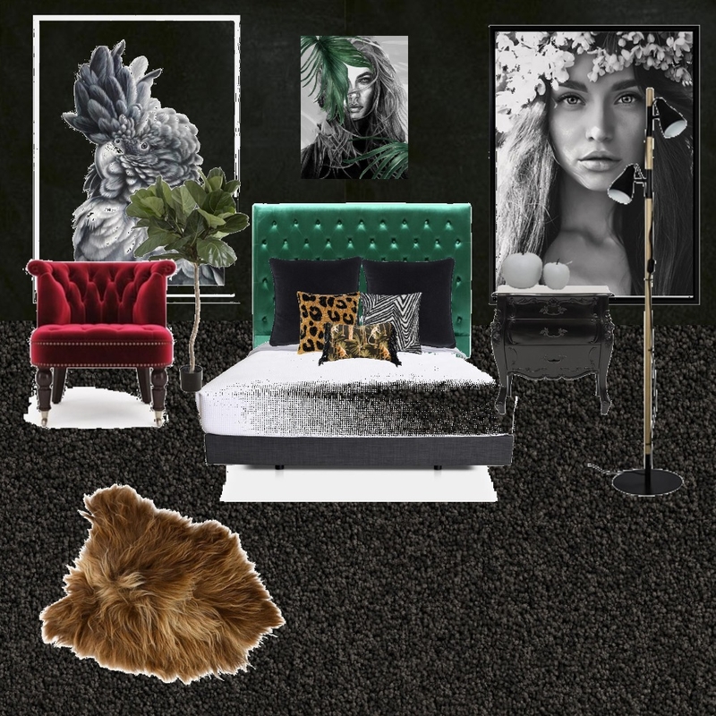 Dark room Mood Board by savannah on Style Sourcebook