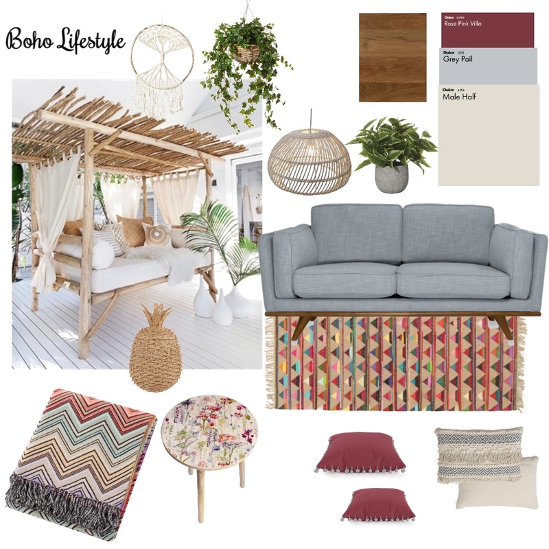 Boho Lifestyle Mood Board by neenu_kiran on Style Sourcebook