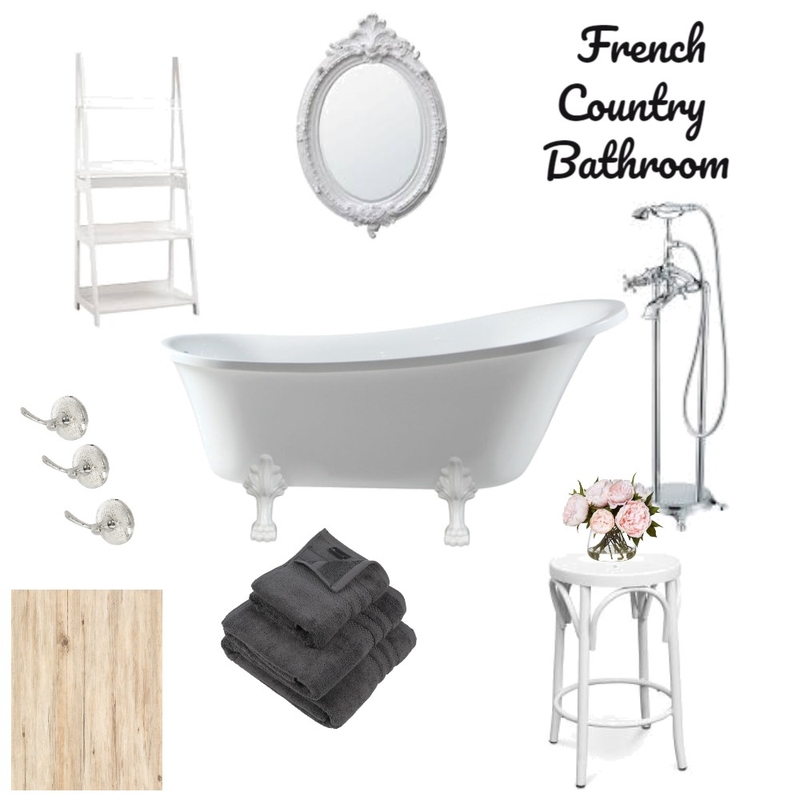 French Country Bathroom Mood Board by Tash Spiers on Style Sourcebook