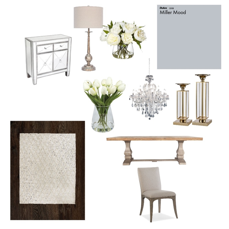style board dining room Mood Board by biancawhite on Style Sourcebook