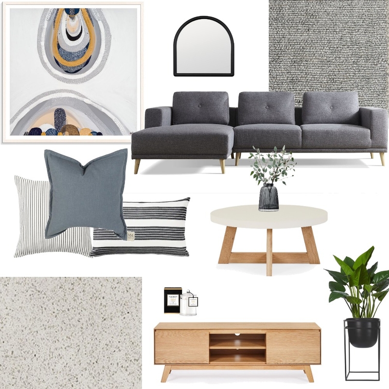 Living Room Mood Board by sophiestephan on Style Sourcebook