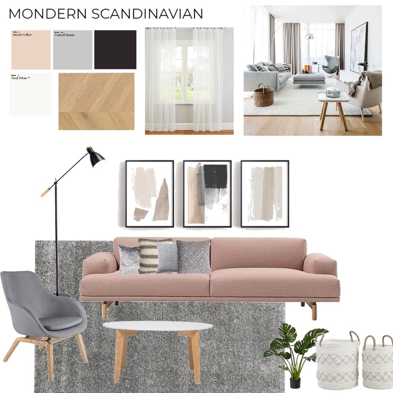 Scandinavian Living Room Mood Board by KellyBaatjes on Style Sourcebook