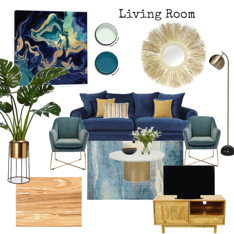 Living Room Mood Board by undefined on Style Sourcebook