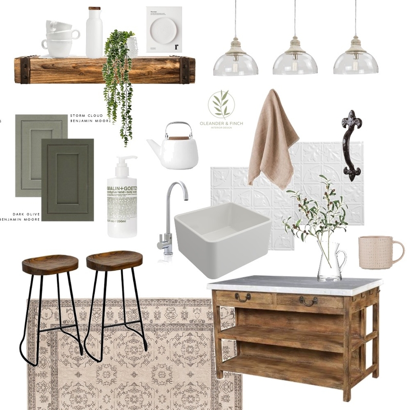 Olive oil and timber Mood Board by Oleander & Finch Interiors on Style Sourcebook