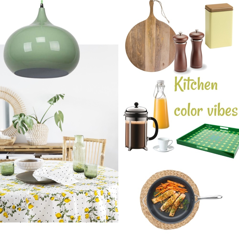 kitchen yellow & green Mood Board by AndreeaKozma on Style Sourcebook