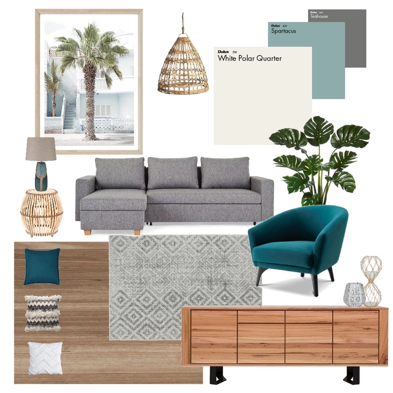 Cool Costal Mood Board by ChrystalR on Style Sourcebook