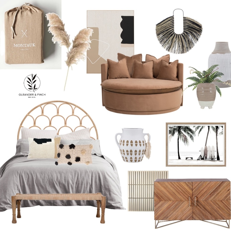 Nude earth tones Mood Board by Oleander & Finch Interiors on Style Sourcebook