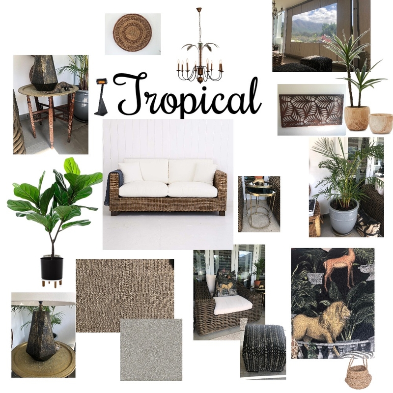 Tropical colonial verandah 1 Mood Board by shelaghbillett on Style Sourcebook