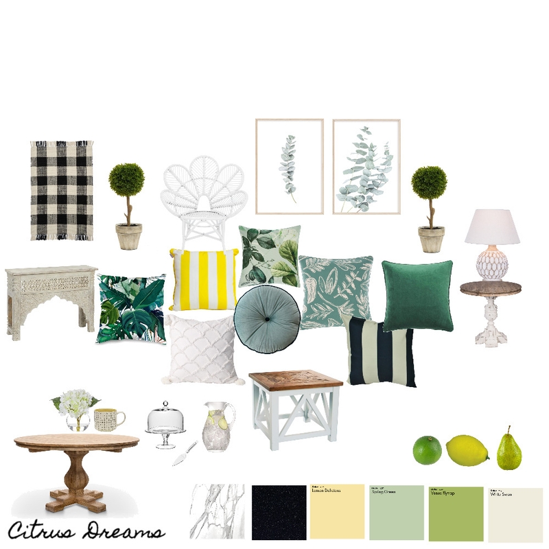Citrus Dreams Mood Board by ArtisticVybze7 on Style Sourcebook