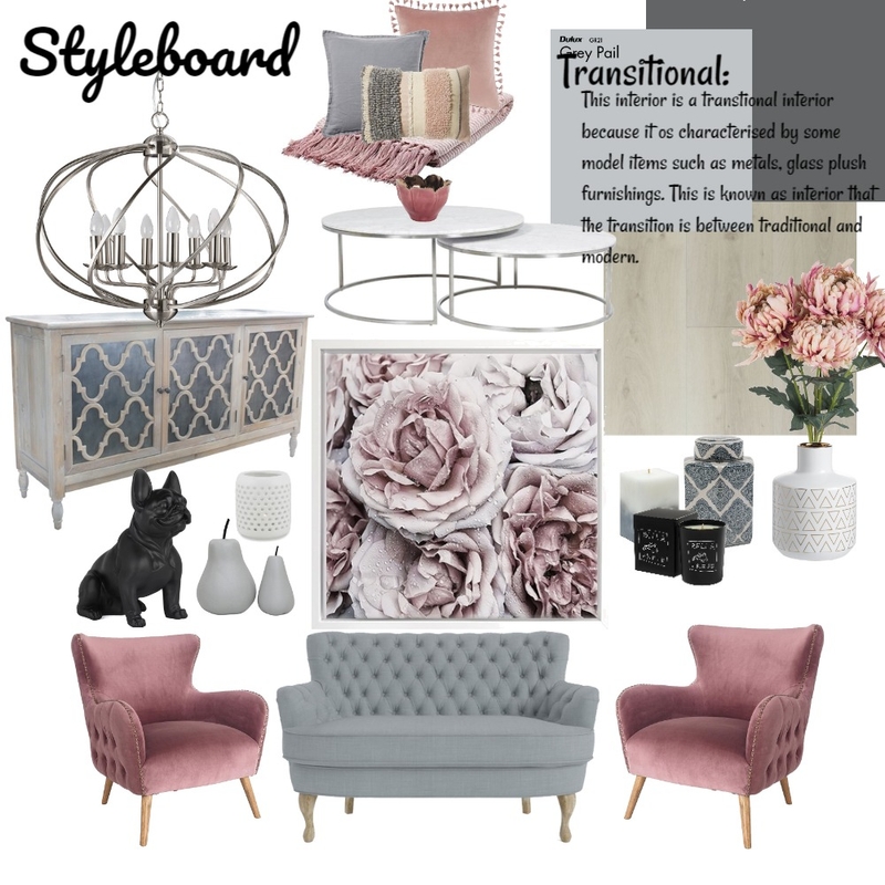 Visual Design Styleboard Mood Board by Paris on Style Sourcebook
