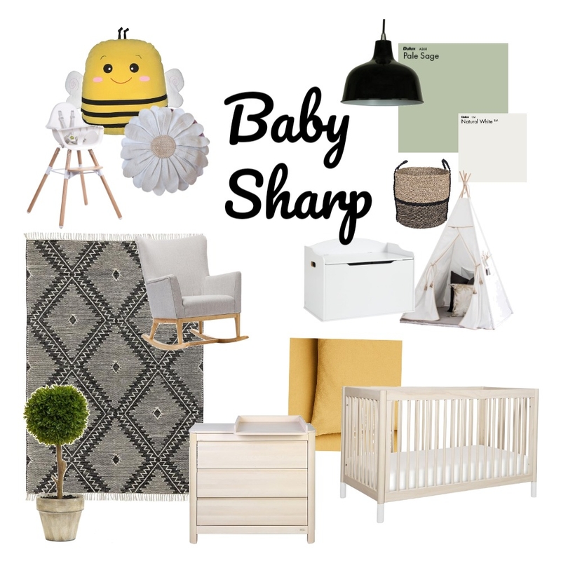 Baby Sharp Mood Board by reneee on Style Sourcebook