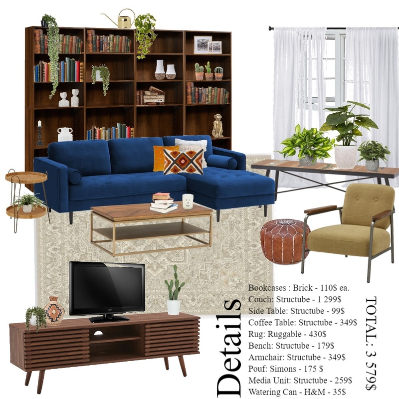 Living Room 1 Mood Board by marieanne.roux on Style Sourcebook