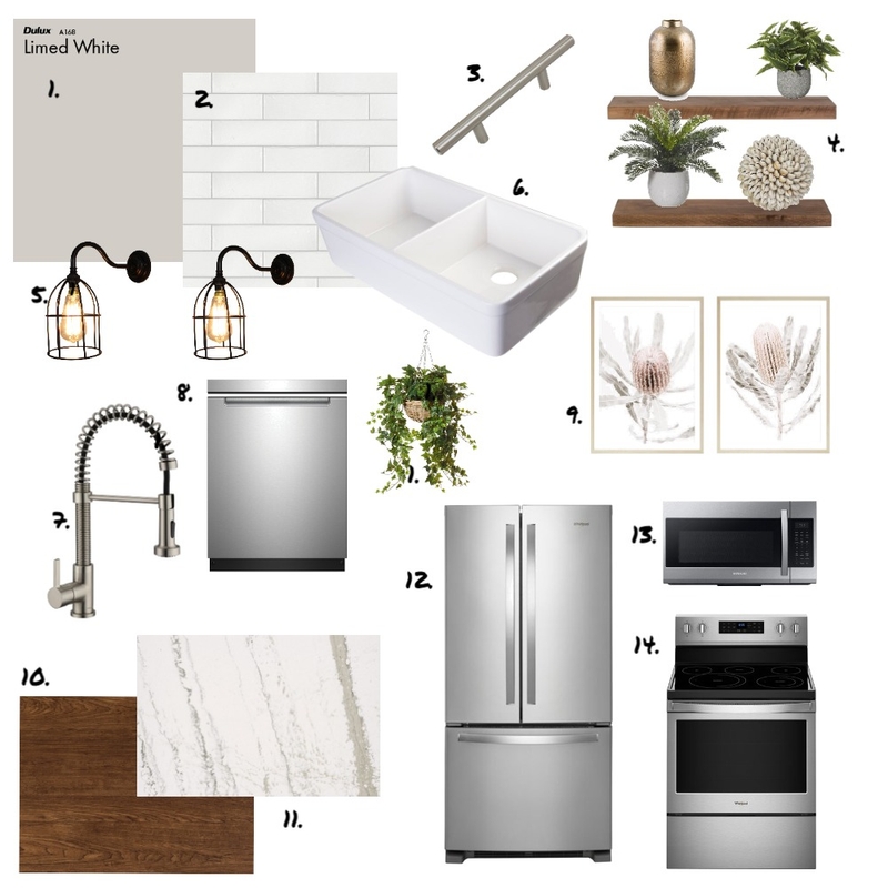 Corrine's Kitchen Mood Board by Katie Anne Designs on Style Sourcebook