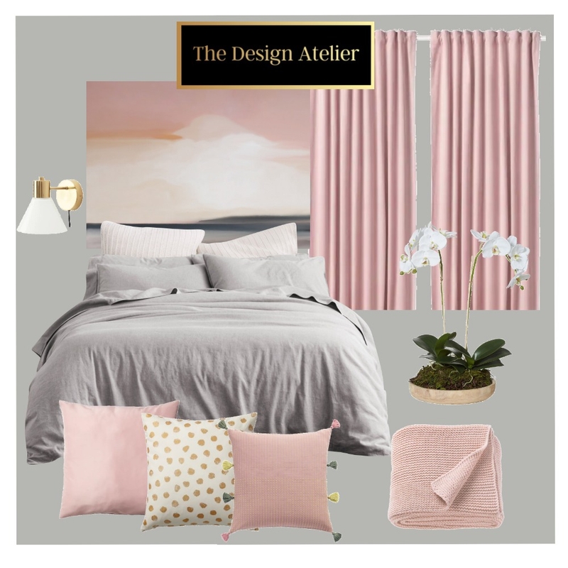 Teen Girl Bedroom makeover Mood Board by The Design Atelier on Style Sourcebook