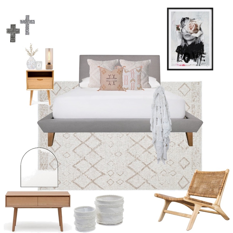 Main Bedroom Mood Board by KatieSansome on Style Sourcebook