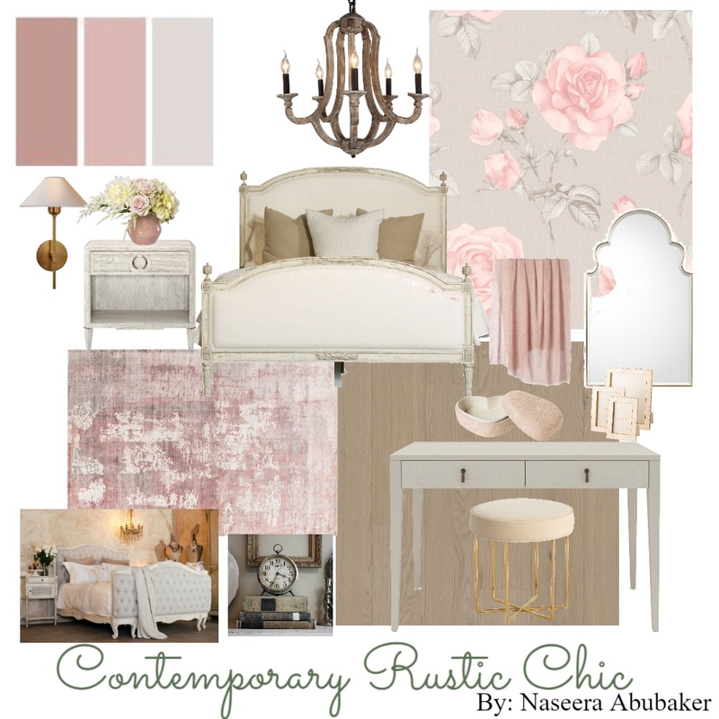 contemporary rustic chic Mood Board by Naseera on Style Sourcebook