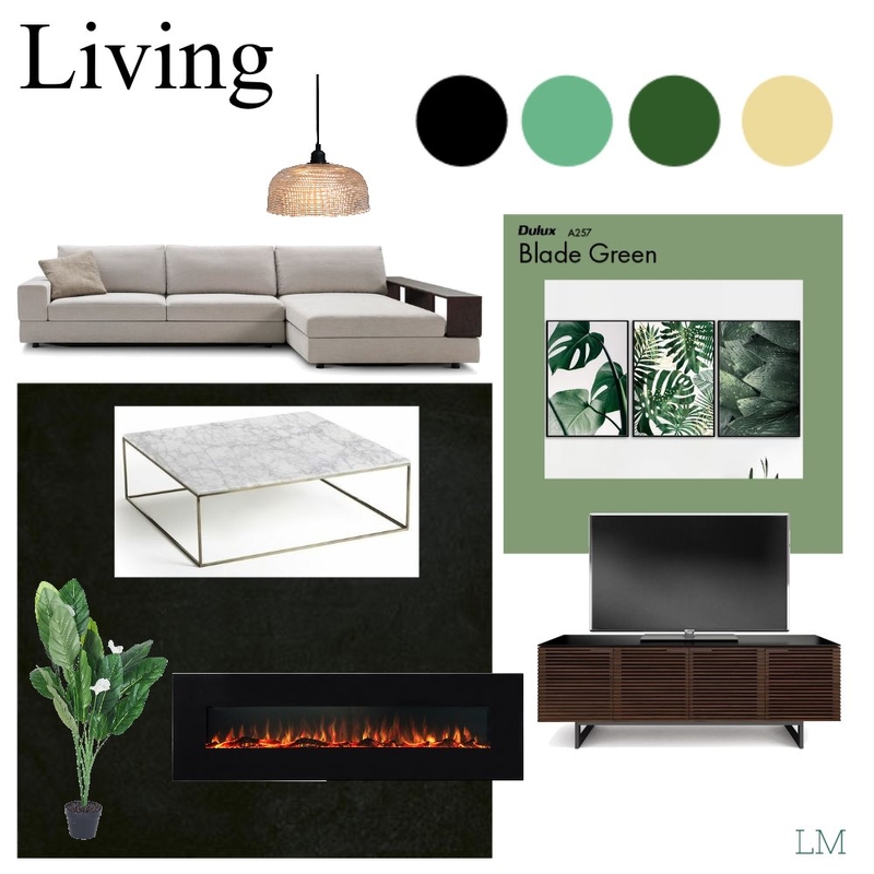 Living Final Mood Board by ludmilamartinez on Style Sourcebook