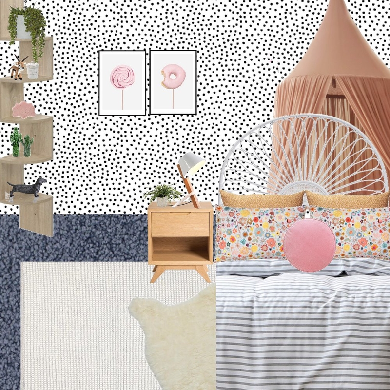 Milah's Room Mood Board by Holm & Wood. on Style Sourcebook