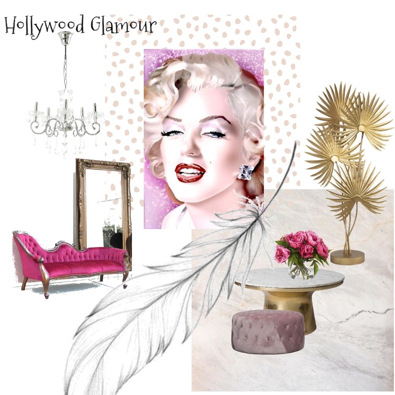 Hollywood Glam Mood Board by eeliott on Style Sourcebook