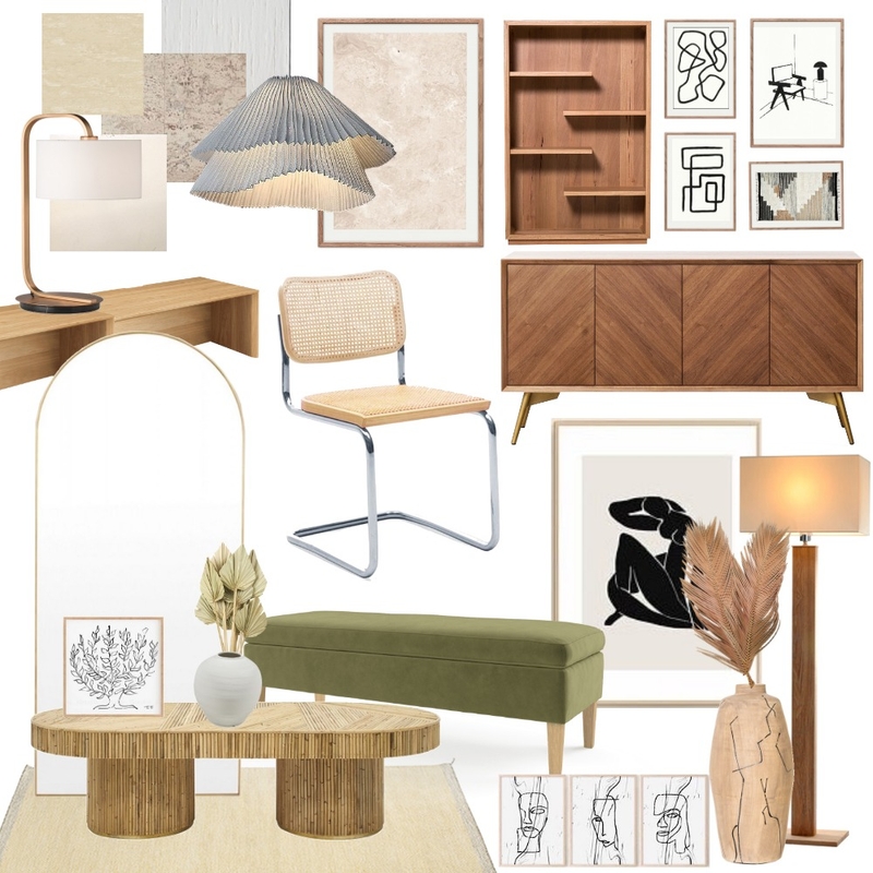 Module 9 Interior Design - Sarah Mood Board by sarahford95 on Style Sourcebook