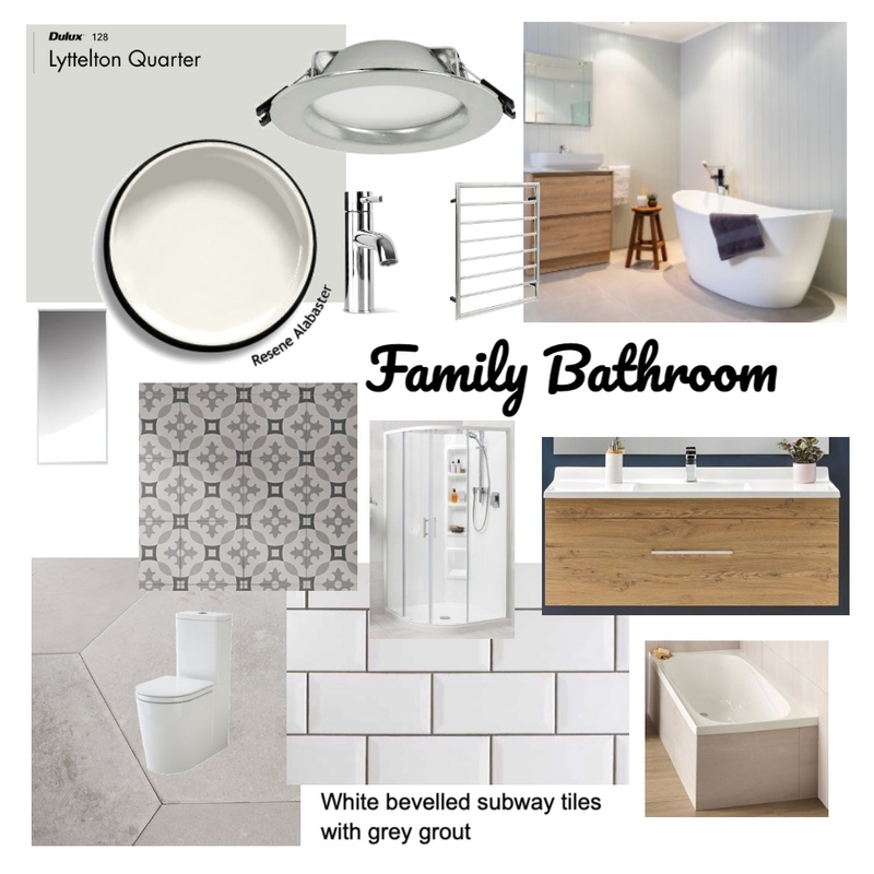 Amesbury Family Bathroom Mood Board by KellyC on Style Sourcebook